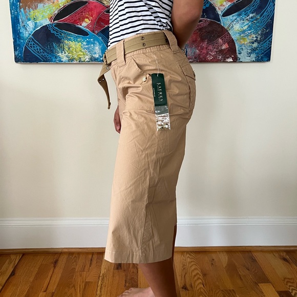 Cropped Wide Leg Cargo Pants - Picture 4 of 12